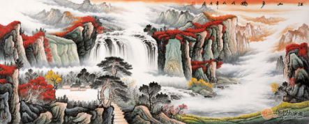 感悟祖國山水之美—品味宋唐手繪國畫韻味！