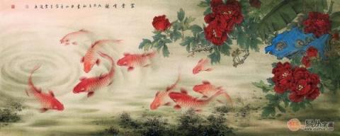 原生態(tài)藝術(shù)佳作，畫家藍(lán)健康國(guó)畫賞析
