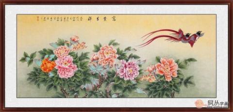 客廳掛什么畫好 五款吉祥花鳥畫帶來居家好運(yùn)勢