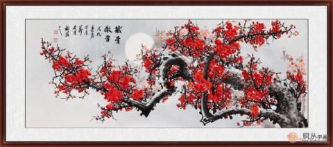 客廳掛什么畫好 五款吉祥花鳥畫帶來居家好運(yùn)勢