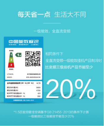 比三級能效省電20%！一級能效的蘇寧小Biu空調值得入手
