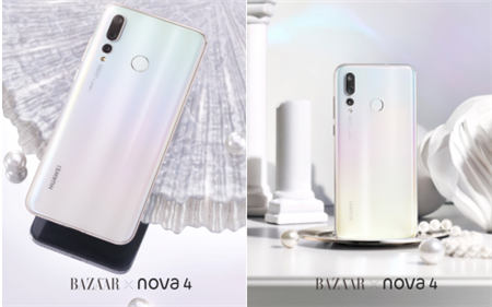 白色穩(wěn)居時尚圈C位，看華為nova4貝母白如何博出位？