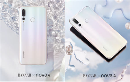 白色穩(wěn)居時尚圈C位，看華為nova4貝母白如何博出位？