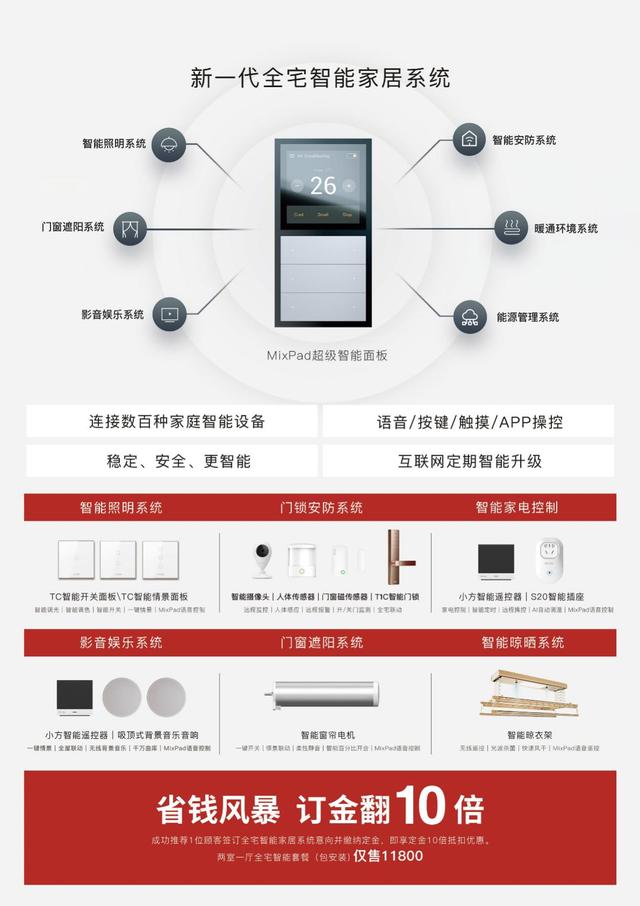 全宅智能，萬元即享！歐瑞博新一代全宅智能家居普及風(fēng)暴襲來