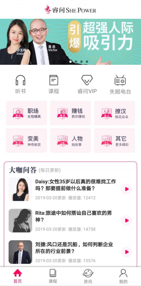 資本寒冬，職業(yè)女性成長平臺睿問She Power斬獲2000萬融資