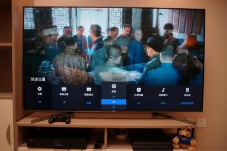 音畫(huà)表現(xiàn)沒(méi)得說(shuō)！曬單新入手的65”索尼X9500G電視