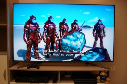音畫(huà)表現(xiàn)沒(méi)得說(shuō)！曬單新入手的65”索尼X9500G電視