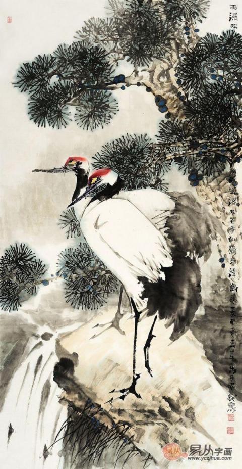 過節(jié)送領(lǐng)導(dǎo)字畫什么好，好寓意的名家花鳥畫推薦