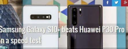 不止DXOMARK排名，三星S10+PhoneBuff測試領先華為P30 Pro