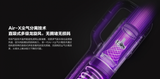 睿米NEX次世代吸塵器，讓生活兩全其美