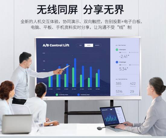 視派智能會議平板，國產(chǎn)黑科技掰腕國際巨頭！