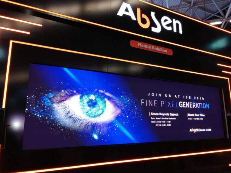 北京InfoComm，艾比森4K超清Mini LED大屏來襲