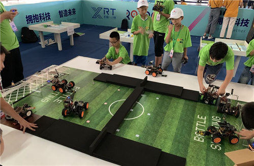 2019RoboCom（?？梗C(jī)器人大賽全國總決賽在杭州蕭山舉行