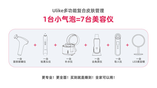 護(hù)膚福音，美容院般的體驗(yàn)！Ulike小氣泡720預(yù)售來(lái)襲