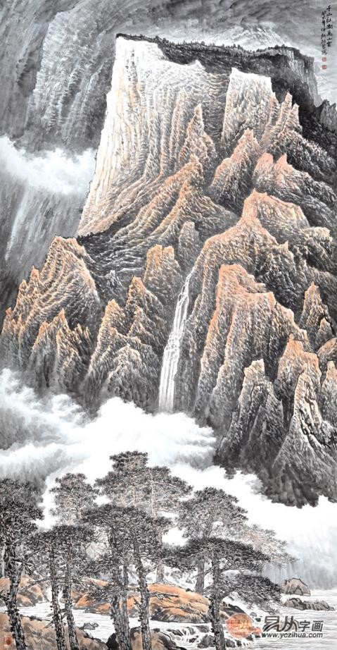2019年又美又有品位進(jìn)門玄關(guān)掛畫，朋友們都說(shuō)好