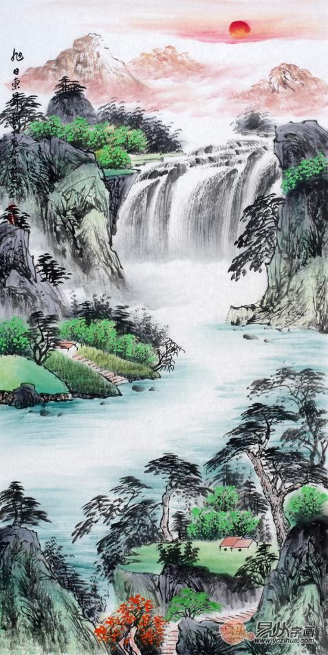 2019年又美又有品位進(jìn)門玄關(guān)掛畫，朋友們都說(shuō)好