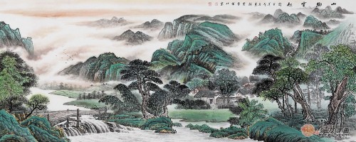精美客廳沙發(fā)背景墻掛畫，家里都美呆了