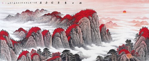 精美客廳沙發(fā)背景墻掛畫，家里都美呆了