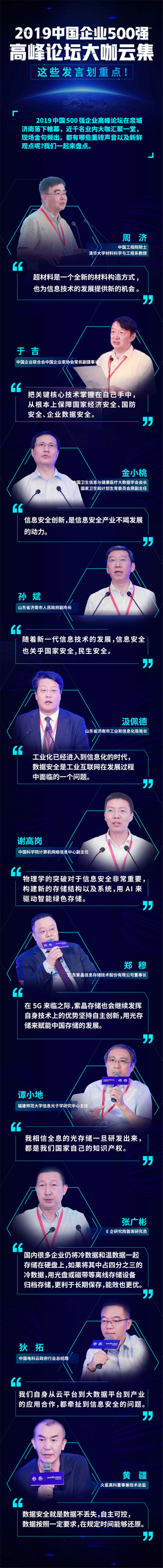 2019中國(guó)企業(yè)500強(qiáng)高峰論壇大咖云集，這些發(fā)言劃重點(diǎn)！