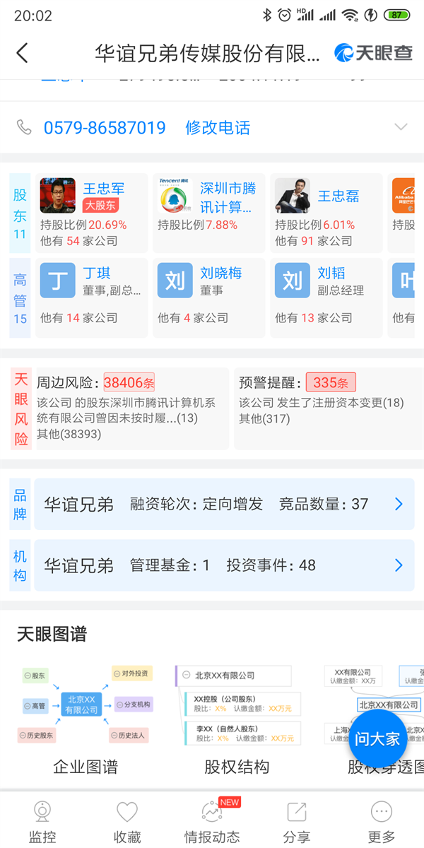 天眼查三大看家法寶 助力全方位把控公司風(fēng)險(xiǎn)！