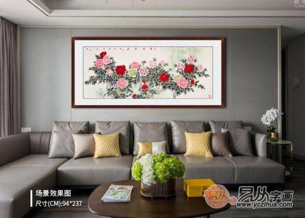 客廳墻面掛什么字畫好，這些花鳥國畫是很經(jīng)典的選擇
