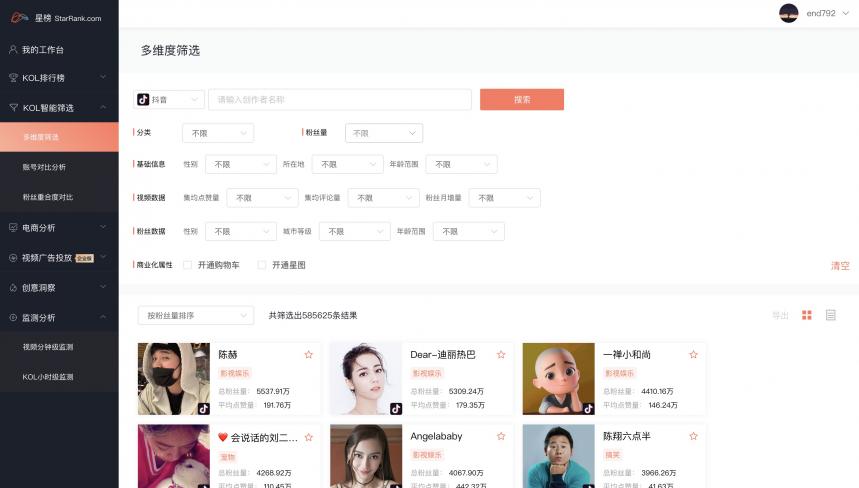 星榜數(shù)據(jù)：如何在短視頻平臺快速匹配達人完成一次營銷閉環(huán)？