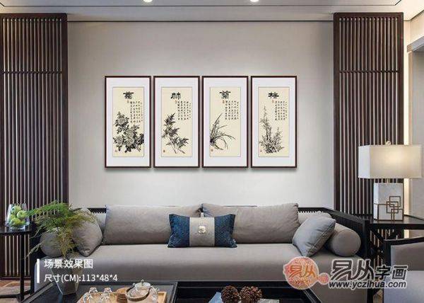 家庭客廳掛什么花鳥畫作品好，家裝達(dá)人為你推薦這四種題材