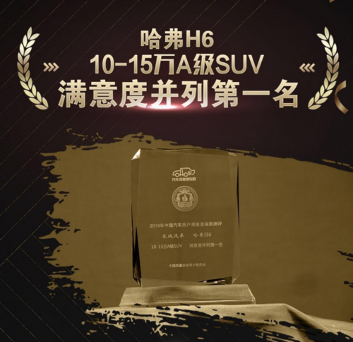 哈弗神車銳不可當(dāng)！H6累計(jì)76個月銷量第一！