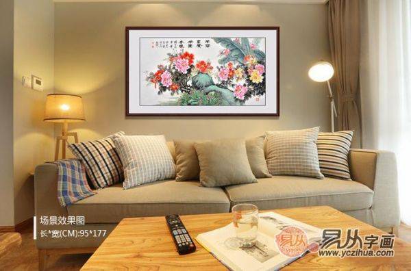 客廳沙發(fā)墻裝飾畫掛什么好，畫美寓意更美的花鳥畫分享