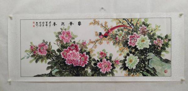 客廳沙發(fā)墻裝飾畫掛什么好，畫美寓意更美的花鳥畫分享