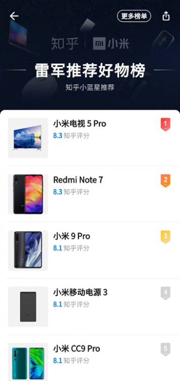 雷軍化身帶貨達人提問薦榜 一起來看他在知乎推薦了啥