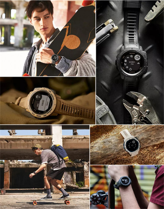 Garmin Instinct Tide浪潮版新增潮汐功能，水陸兩棲更強(qiáng)悍
