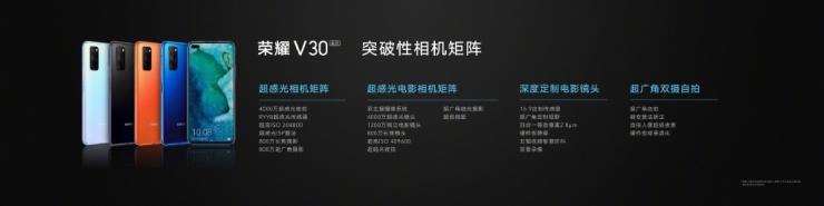用4G手機(jī)的價(jià)格買5G手機(jī)！3299起榮耀V30預(yù)售火爆