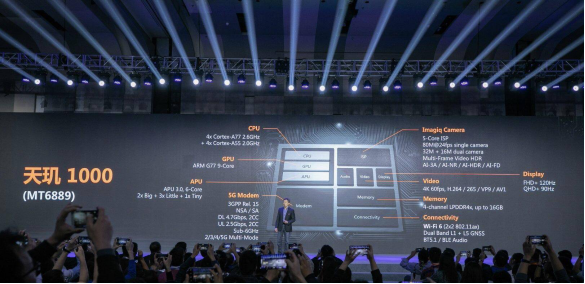 天璣1000坐實5G最強SoC！定價或?qū)⒊?20美金的驍龍855拼片