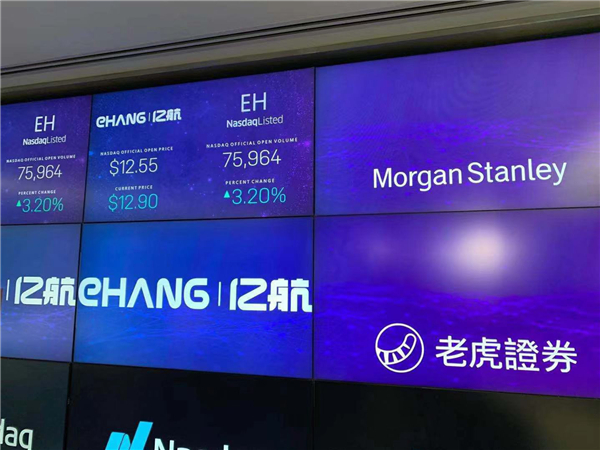 老虎證券任承銷商助力中國無人機公司億航智能成功登陸納斯達克