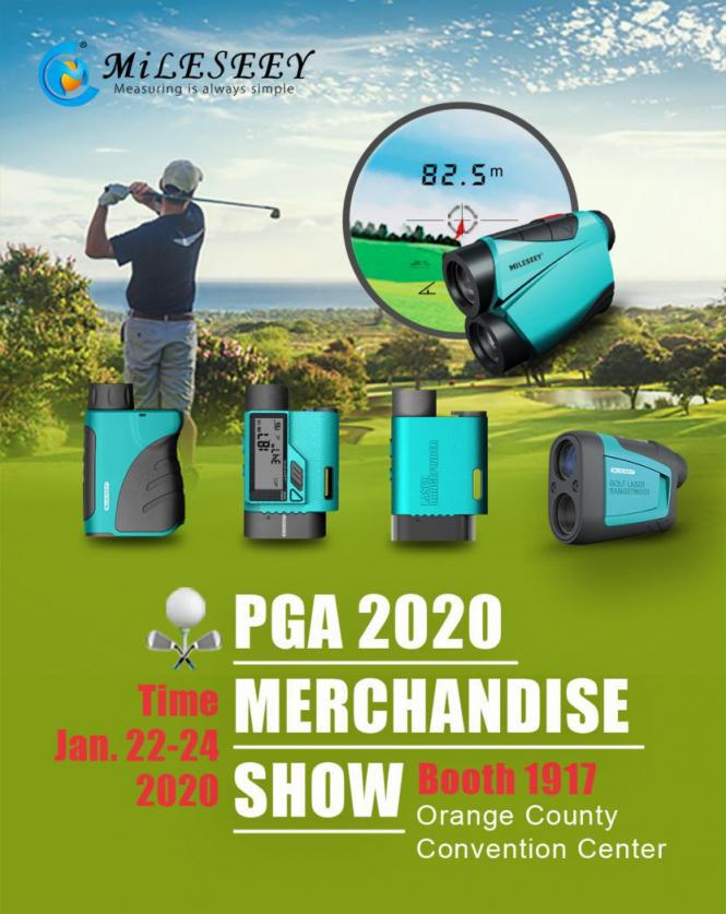 邁測科技攜激光測距望遠(yuǎn)鏡，參加2020年美國高爾夫展PGA