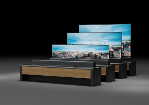 全球首臺卷曲屏幕激光電視誕生！CES 2020開幕前夕海信放大招