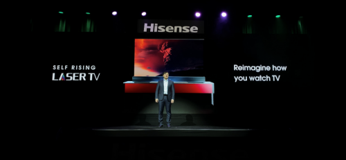 全球首臺卷曲屏幕激光電視誕生！CES 2020開幕前夕海信放大招