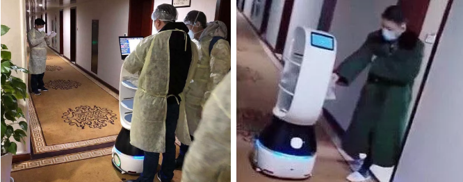 疫情之下，送餐機(jī)器人等新技術(shù)如何更安全高效提供送餐