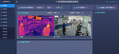 商湯“AI智慧防疫解決方案”多場(chǎng)景落地，無感測(cè)溫助力疫情防控