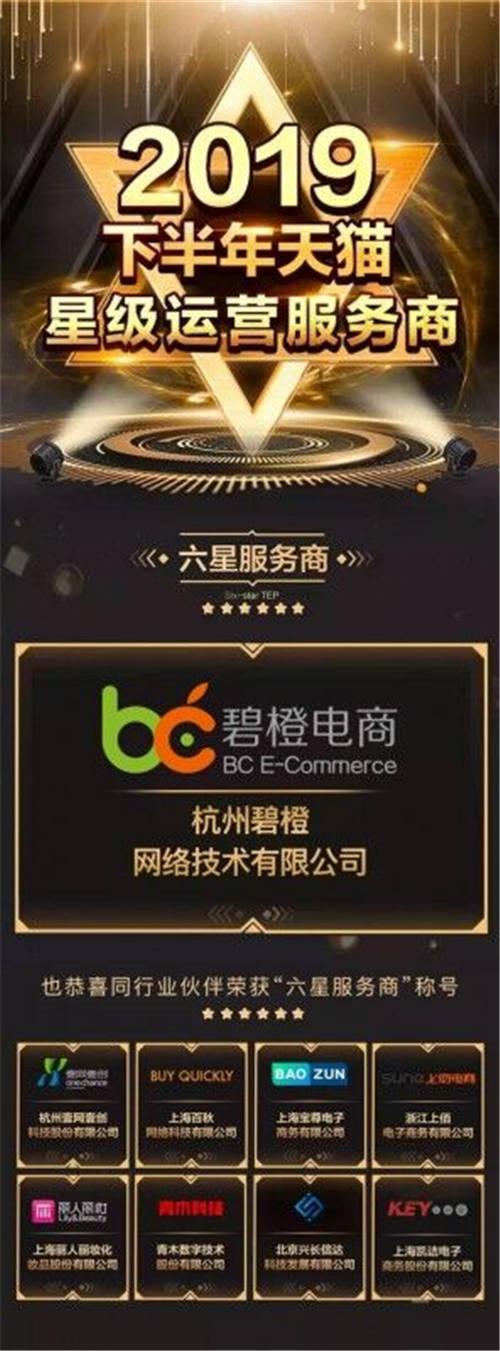 杭州碧橙三度蟬聯(lián)天貓六星，四招助力品牌數(shù)字化升級(jí)