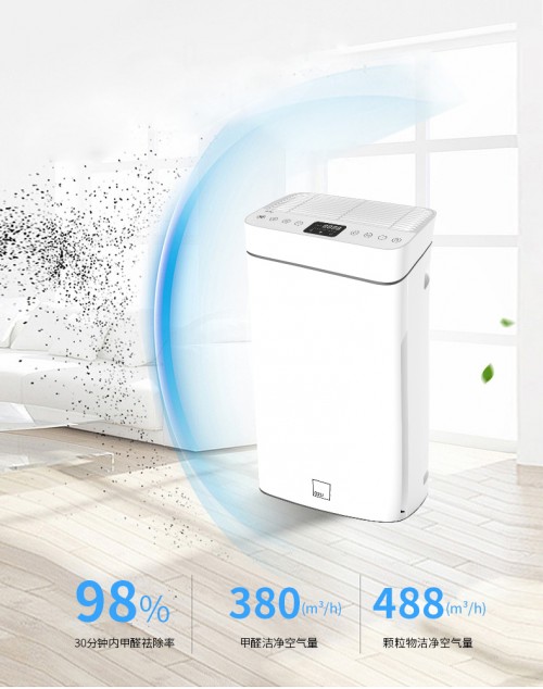 去除甲醛凈化器推薦：O2U AIR 488，讓你呼吸更潔凈的空氣