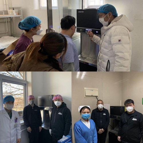安吉爾步履不停 為天津、菏澤多家醫(yī)院捐贈(zèng)抗毒抑菌直飲水設(shè)備