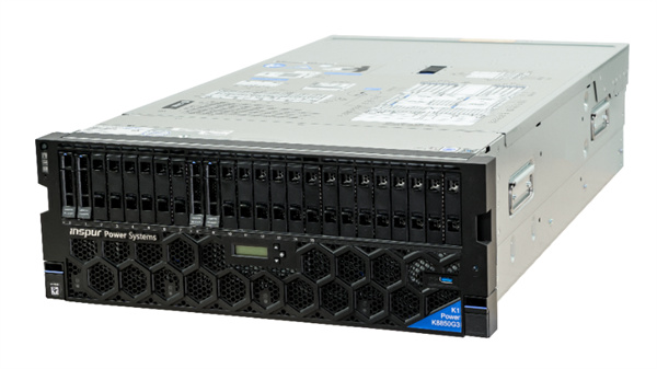 新一代浪潮K1 Power K8850G3關(guān)鍵應(yīng)用服務(wù)器，敏捷高效多應(yīng)用整合提供極致聚合算力