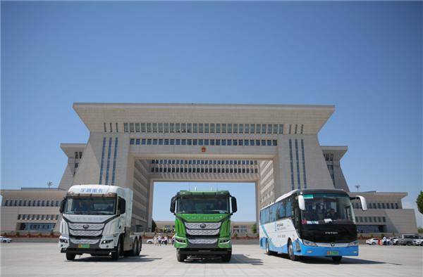 氫能汽車亮相伊寧，新疆迎來首批燃料電池汽車