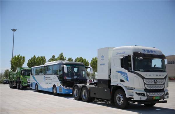 氫能汽車亮相伊寧，新疆迎來首批燃料電池汽車