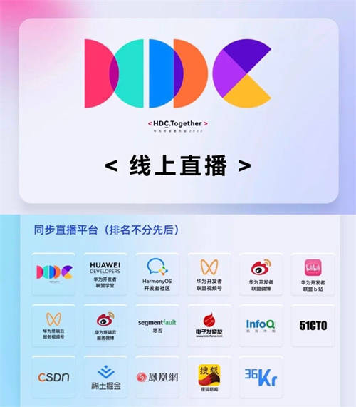 HDC.Together 華為開發(fā)者大會還有干貨，開發(fā)者主題演講明日舉行