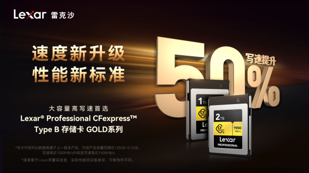 Lexar雷克沙重磅新品上市，斬獲第24屆P&I SH上海國際影像展星創(chuàng)獎
