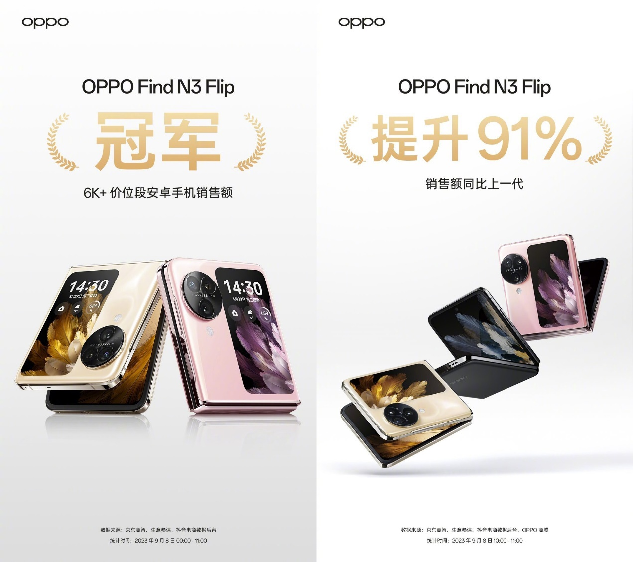 OPPO Find N3 Flip火爆開售，功能配置全面增強(qiáng)，妥妥小折疊標(biāo)桿級(jí)體驗(yàn)
