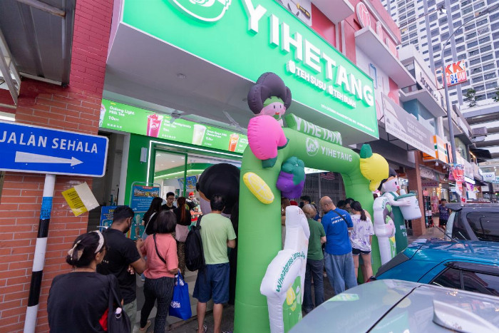 益禾堂開到馬來西亞，又“卷”出新高度！